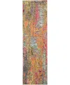 Nourison Home Celestial Ces14 2'2"x7'6" Runner Area Rug In Multi