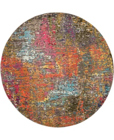 NOURISON HOME CELESTIAL CES14 7'10"X7'10" ROUND AREA RUG