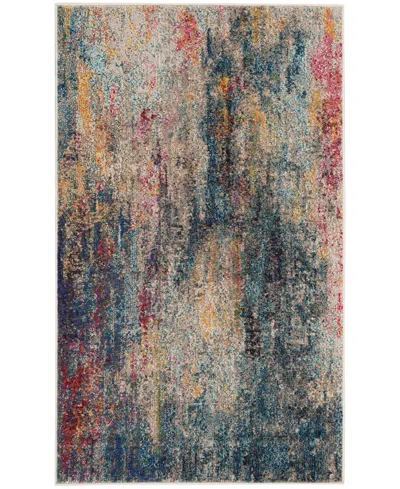 Nourison Home Celestial Ces16 3'x5' Area Rug In Multi
