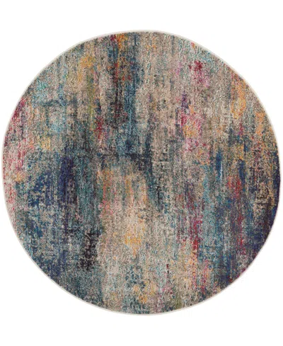 NOURISON HOME CELESTIAL CES16 4'X4' ROUND AREA RUG