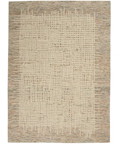 Nourison Home Colorado Clr03 3'9"x5'9" Area Rug In Beige