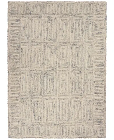 Nourison Home Colorado Clr04 3'9"x5'9" Area Rug In Ivory,gray