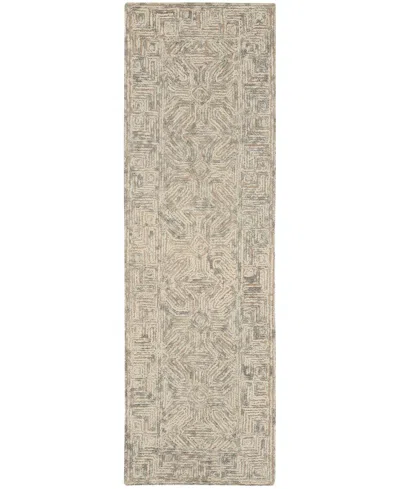 Nourison Home Colorado Clr05 2'3"x7'6" Runner Area Rug In Beige,gray