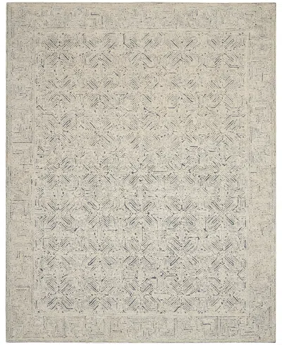 Nourison Home Colorado Clr05 7'9x9'9 Area Rug In Ivory,navy