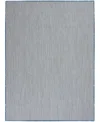 Nourison Home Courtyard Cou01 4'x6' Area Rug In Ivory,blue