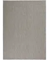 Nourison Home Courtyard Cou01 4'x6' Area Rug In Ivory,gray