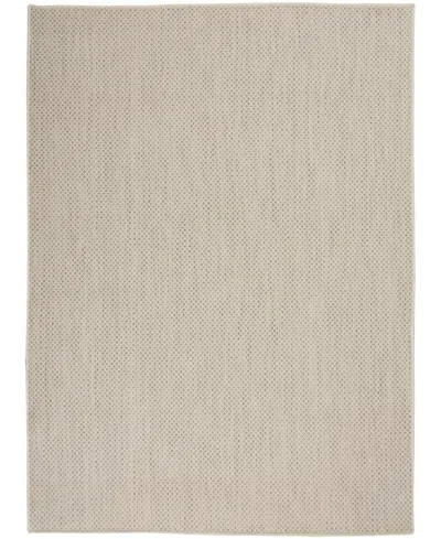 Nourison Home Courtyard Cou01 6'x9' Area Rug In Ivory