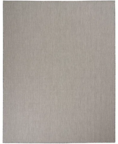 Nourison Home Courtyard Cou01 7'x10' Area Rug In Ivory,gray