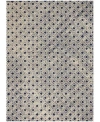 Nourison Home Deco Mod 37591 Navy Ivory Rug In Multi