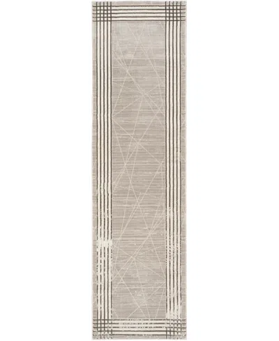 Nourison Home Desire Dsr01 2'3"x7'6" Runner Area Rug In Gray