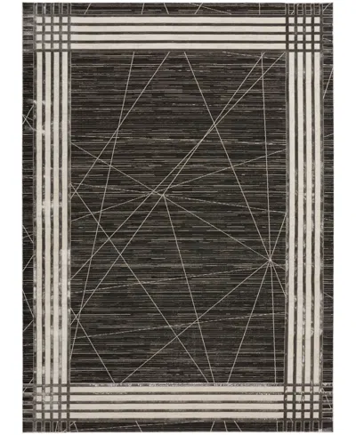 Nourison Home Desire Dsr01 7'10"x9'10" Area Rug In Charcoal