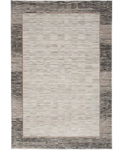 Nourison Home Desire Dsr02 3'11"x5'11" Area Rug In Gray,black