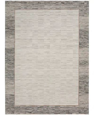 Nourison Home Desire Dsr02 9'x12' Area Rug In Gray,black