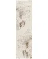 Nourison Home Desire Dsr04 2'3"x7'6" Runner Area Rug In Cream,gray