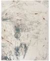 Nourison Home Desire Dsr04 7'10"x9'10" Area Rug In Ivory,gray