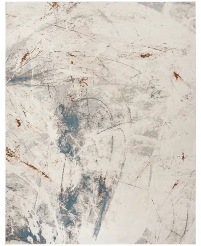 Nourison Home Desire Dsr04 7'10"x9'10" Area Rug In Ivory,gray