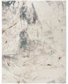 Nourison Home Desire Dsr04 9'x12' Area Rug In Ivory,gray