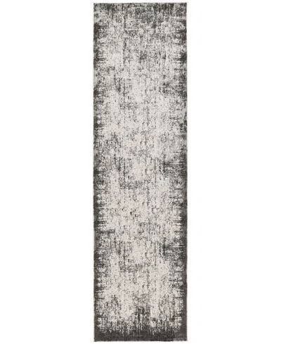 Nourison Home Desire Dsr05 2'3"x7'6" Runner Area Rug In Gray,ivory