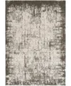 Nourison Home Desire Dsr05 5'3"x7'3" Area Rug In Gray,ivory