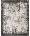 Nourison Home Desire Dsr05 9'x12' Area Rug In Gray,ivory