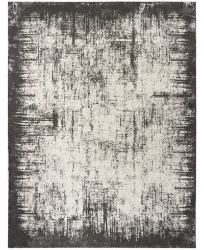 Nourison Home Desire Dsr05 9'x12' Area Rug In Gray,ivory