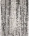 Nourison Home Dreamy Shag Drs01 7'10"x9'10" Area Rug In Ivory,gray