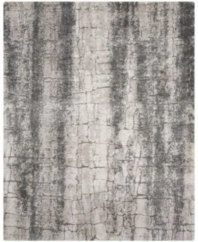 Nourison Home Dreamy Shag Drs01 Rug Collection In Ivory,gray