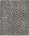Nourison Home Dreamy Shag Drs03 7'10"x9'10" Area Rug In Gray