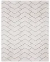 Nourison Home Dreamy Shag Drs03 7'10"x9'10" Area Rug In Ivory,gray