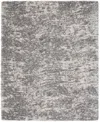 Nourison Home Dreamy Shag Drs04 7'10"x9'10" Area Rug In Charcoal