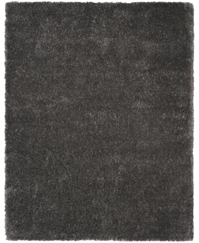 Nourison Home Dreamy Shag Drs05 7'10"x9'10" Area Rug In Gray