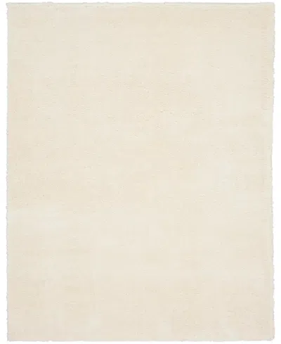 Nourison Home Dreamy Shag Drs05 7'10"x9'10" Area Rug In Ivory