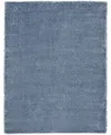 Nourison Home Dreamy Shag Drs05 7'10"x9'10" Area Rug In Mist