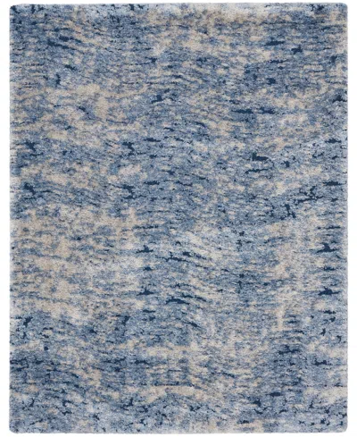 Nourison Home Dreamy Shag Drs06 7'10"x9'10" Area Rug In Mist