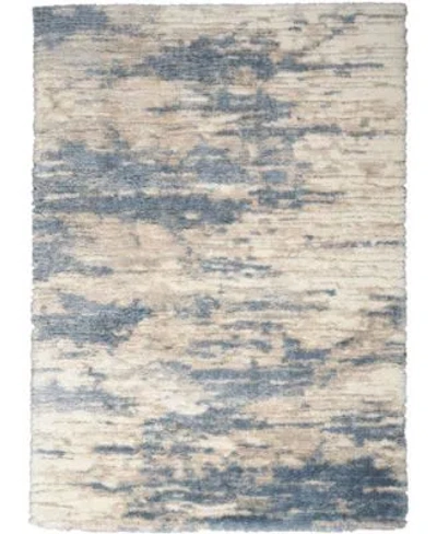 Nourison Home Dreamy Shag Drs10 Rug Collection In Mist,gray