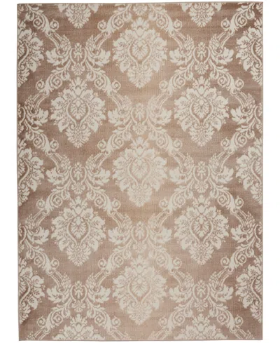 Nourison Home Elation Etn03 4'x6' Area Rug In Ivory