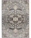 Nourison Home Elation Etn09 5'3"x7'3" Area Rug In Gray