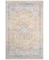 Nourison Home Elegant Heirlooms Elh01 3'3"x5'3" Area Rug In Gray,gold