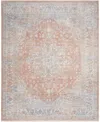 Nourison Home Elegant Heirlooms Elh01 7'10"x10' Area Rug In Blue,multi