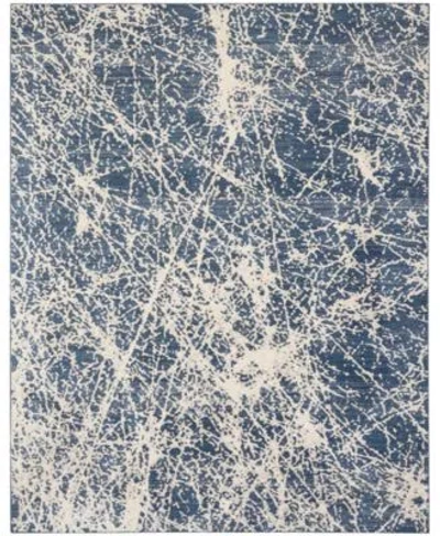 Nourison Home Exhale Exl02 Rug Collection In Beige,blue