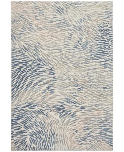 Nourison Home Exhale Exl03 3'11"x5'11" Area Rug In Multi