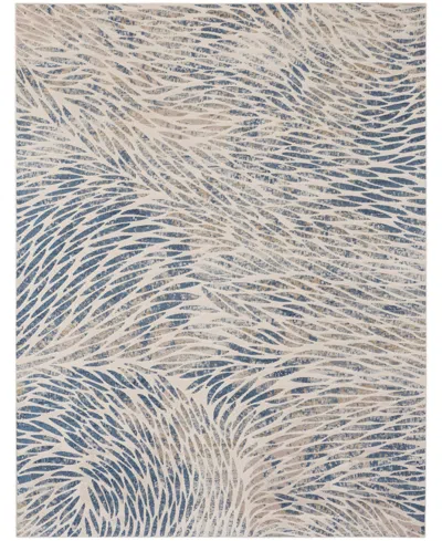 Nourison Home Exhale Exl03 7'10"x9'10" Area Rug In Multi