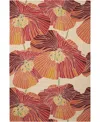 Nourison Home Fantasy Fa24 5'x7'6" Area Rug In Red