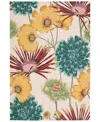 Nourison Home Fantasy Fa26 3'6"x5'6" Area Rug In Ivory
