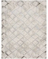 Nourison Home Glitz Glz02 Rug Collection In Ivory,gray