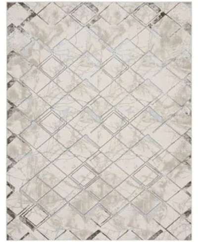 Nourison Home Glitz Glz02 Rug Collection In Ivory,gray