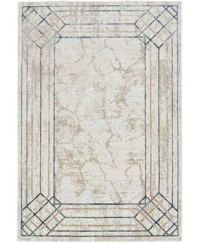 Nourison Home Glitz Glz03 3'11"x5'11" Area Rug In Ivory