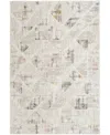 Nourison Home Glitz Glz04 3'11"x5'11" Area Rug In Ivory