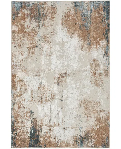 Nourison Home Glitz Glz06 3'11"x5'11" Area Rug In Taupe