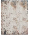 Nourison Home Glitz Glz06 7'10"x9'10" Area Rug In Taupe